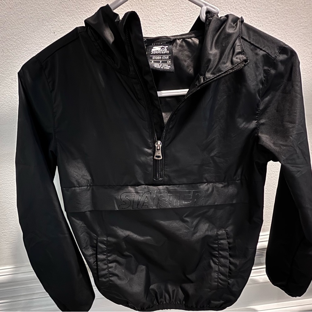 STARTER Kids Black Raincoat